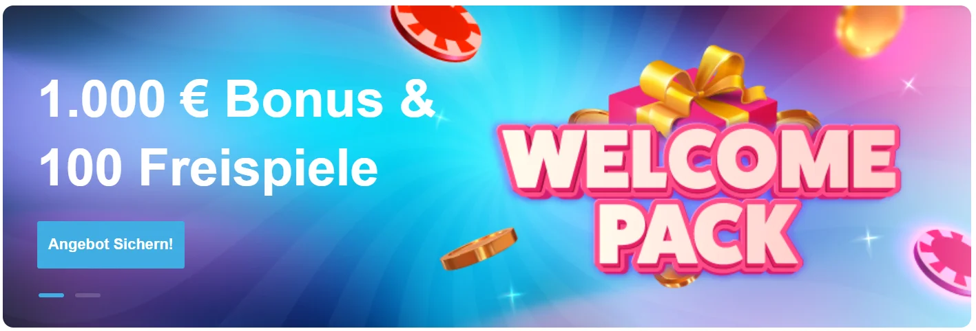 Evolve Casino banner