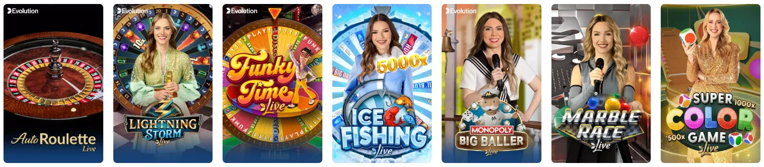 Evolve Casino Live Casino